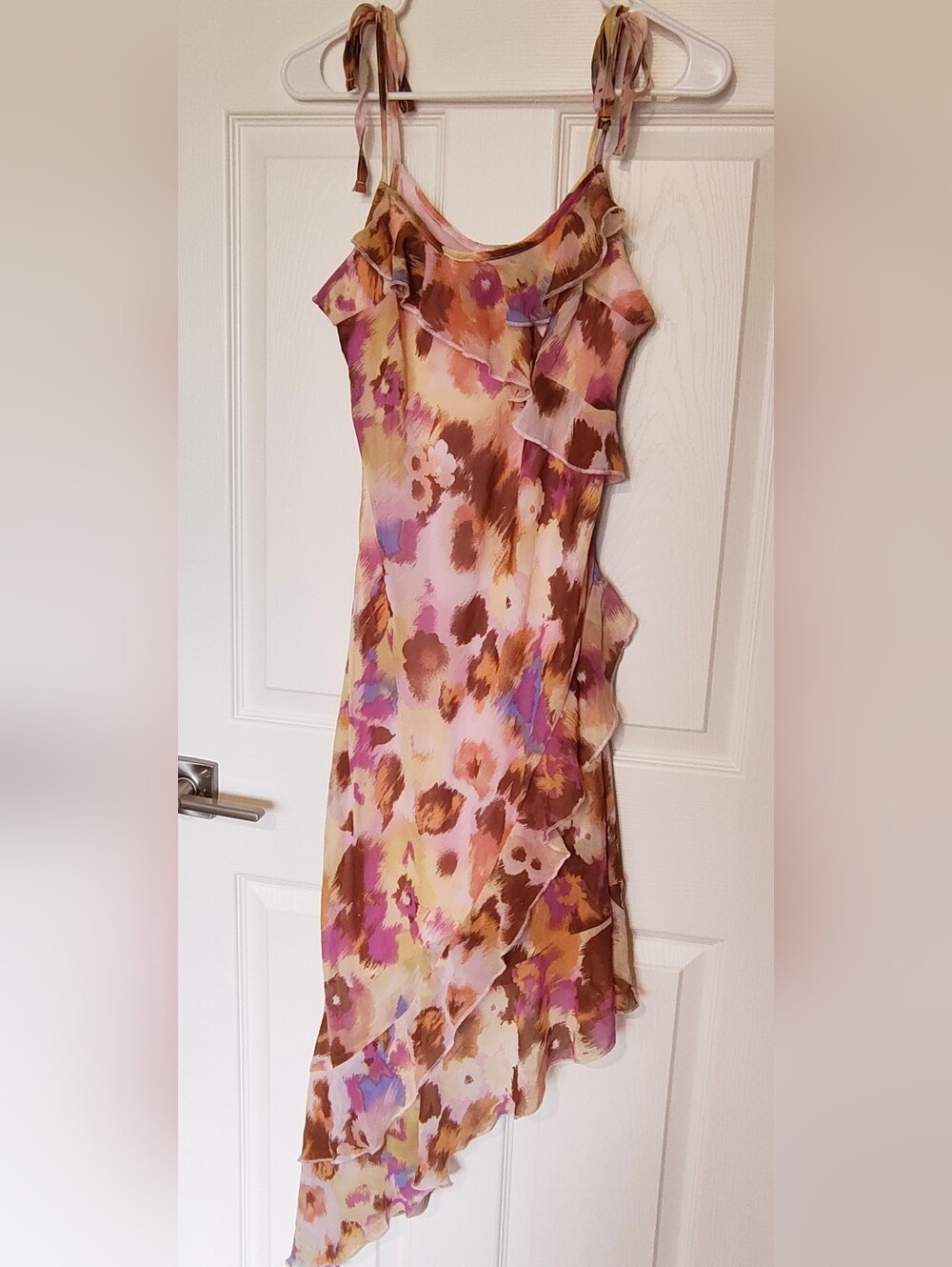 Fairy Dress Asymmetrical Pink